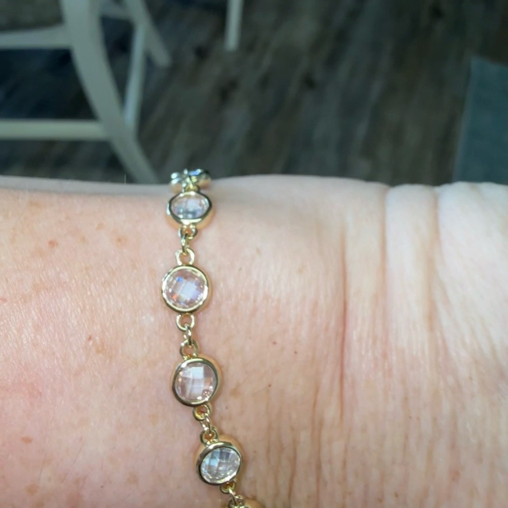 Melinda Maria She’s So Fire sparkly bracelet